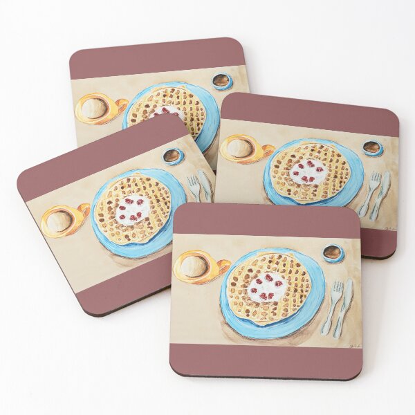 Item preview, Waffles & Coffee designed and sold by Colleen Bingham.