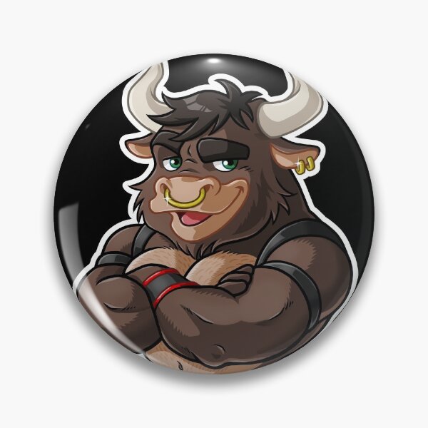 Item preview, BEEFY BULL (RED DETAILS) - BEARZOO SERIES designed and sold by bobobear.