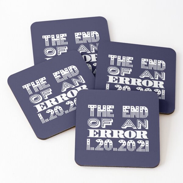 Item preview, The End Of An Error designed and sold by RiseandShineTee.