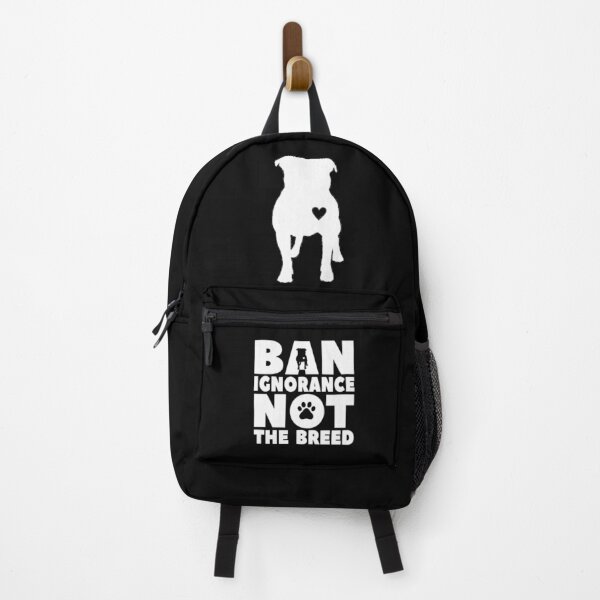 Item preview, Ban ignorance not the breed / dog power breed end bsl animal rights designed and sold by portrait4you.