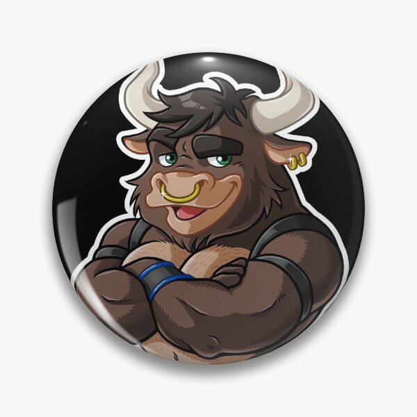 Item preview, BEEFY BULL (BLUE DETAILS) - BEARZOO SERIES designed and sold by bobobear.