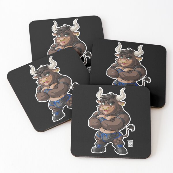 Item preview, BEEFY BULL (BLUE DETAILS) - BEARZOO SERIES designed and sold by bobobear.