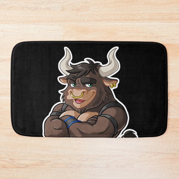 Item preview, BEEFY BULL (BLUE DETAILS) - BEARZOO SERIES designed and sold by bobobear.