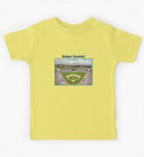 Dodger Baseball Kids Tee