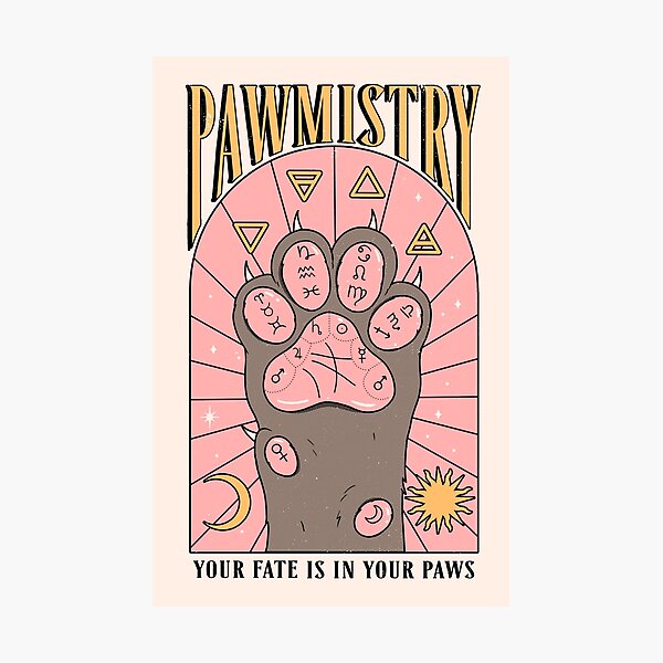 Item preview, Pawmistry designed and sold by Thiago Corrêa.