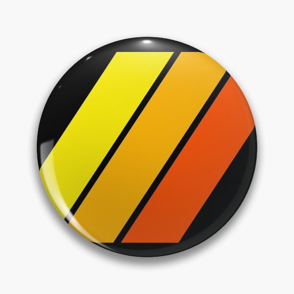 Item preview, Classic Toyota Stripes Yellow/Orange/Red designed and sold by Designs by Kool Kat.
