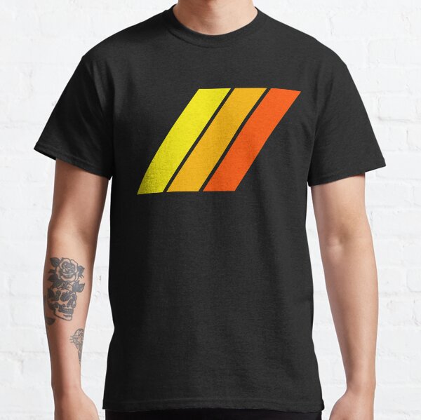Classic Toyota Stripes Yellow/Orange/Red Classic T-Shirt