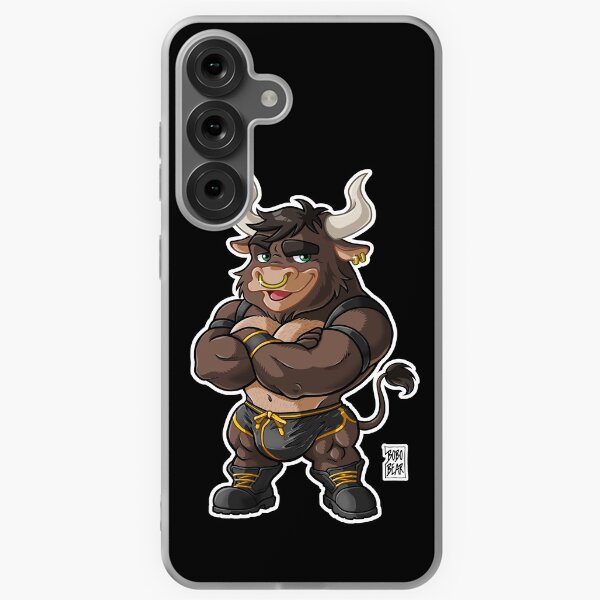 BEEFY BULL (YELLOW DETAILS) - BEARZOO SERIES Samsung Galaxy Soft Case