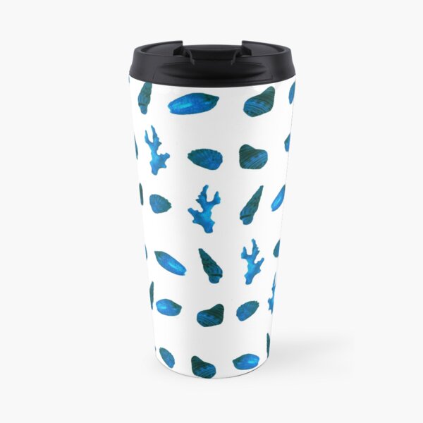 Blue shells Travel Mug