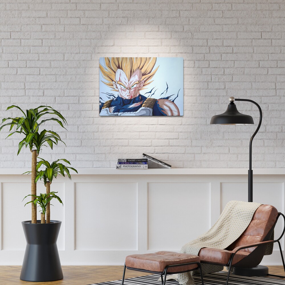 Vegeta Ssj2 Metal Print by IlanArt