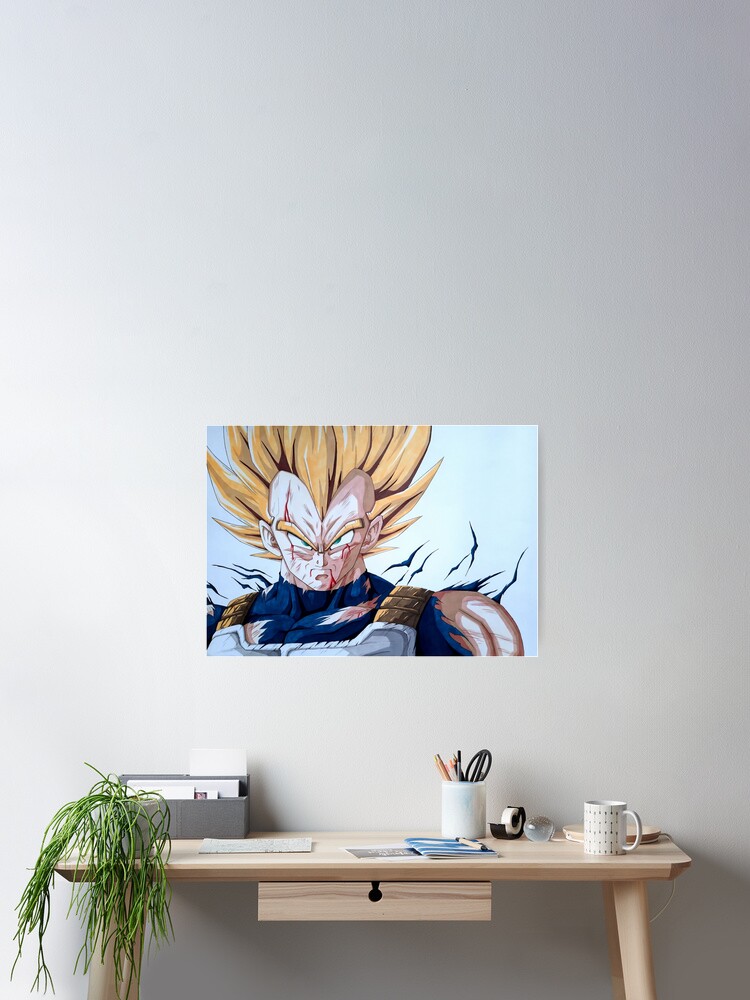 Vegeta Ssj2 Poster by IlanArt