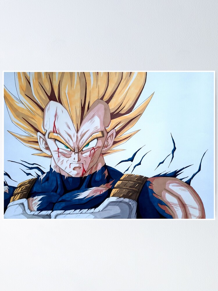 Vegeta Ssj2 Poster by IlanArt