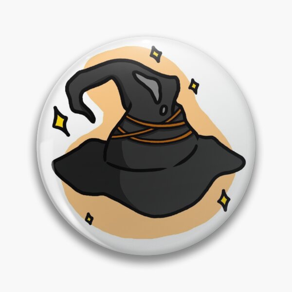 Item preview, Orange witch hat designed and sold by jillysstickers.
