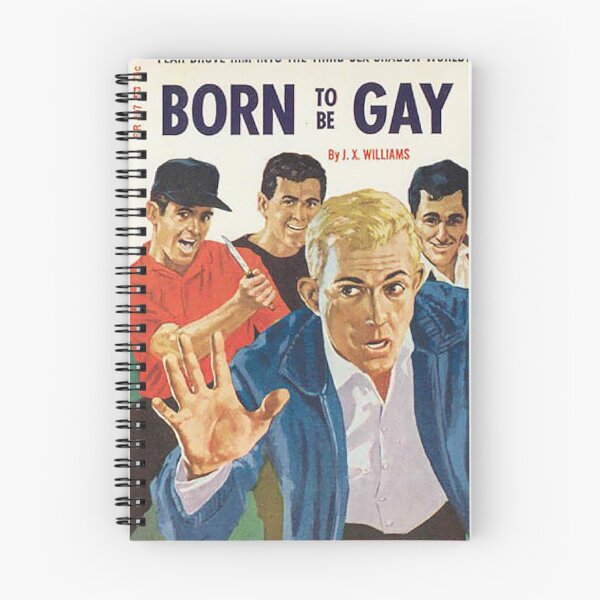 Item preview, Born To Be Gay - Vintage Gay Pulp Magazine Cover designed and sold by IntersectPhoto.