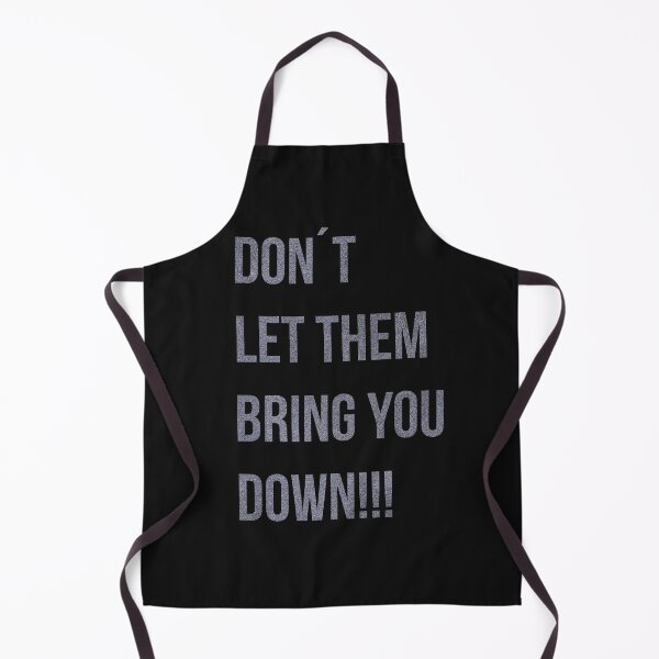 Item preview, Dont let them bring you down, Motivational Quote, Typography, Gift for coworker, student, friend designed and sold by BilgePaksoylu.