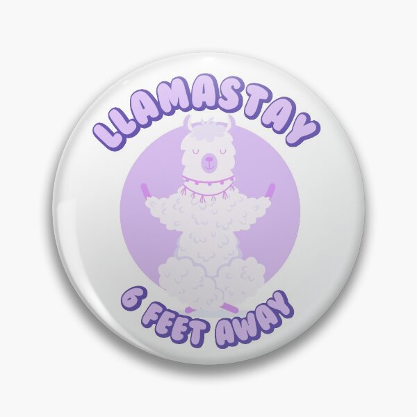 Item preview, Llamastay 6 feet away T-Shirt designed and sold by Digifestas.