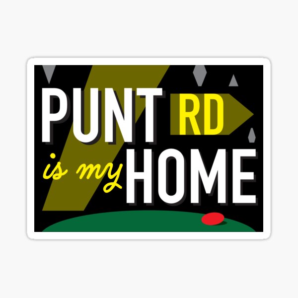 Item preview, Punt Road is my Home designed and sold by AndoDesign.