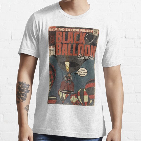 Denzel Curry Shirt Flying Lotus Black Balloons Reprise Comic Art