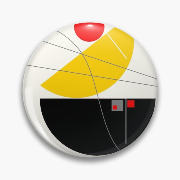Item preview, Minimalist Bauhaus Style Geometric Abstract Piece 124 - Original Artwork (not a reproduction) designed and sold by vortexatelier.