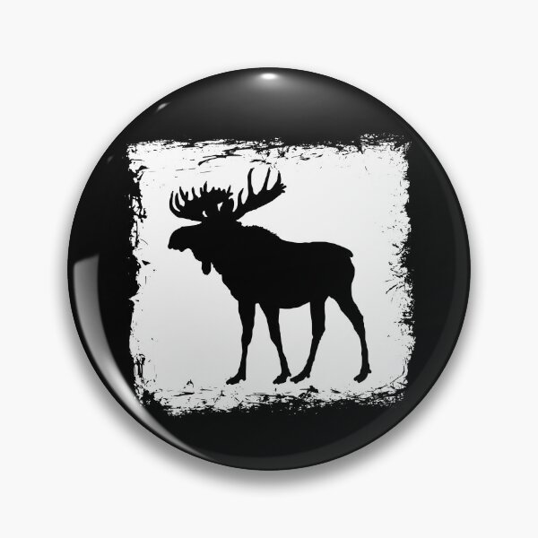 Item preview, A Big Moose Cold Winter Time designed and sold by Paulina Vanlife.