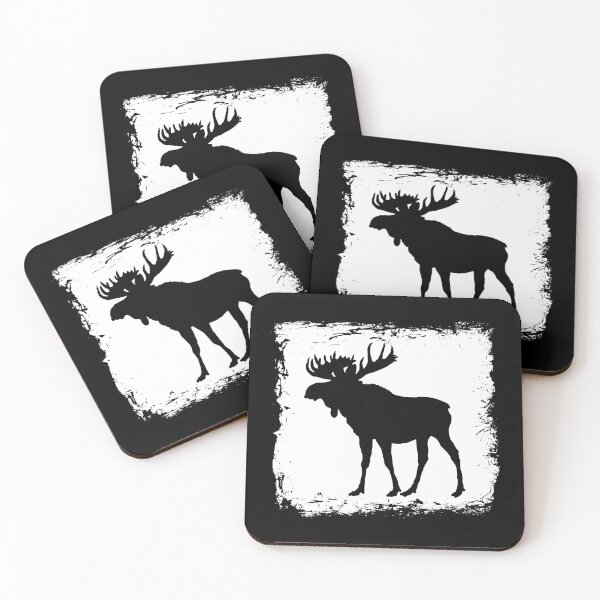 Item preview, A Big Moose Cold Winter Time designed and sold by Paulina Vanlife.