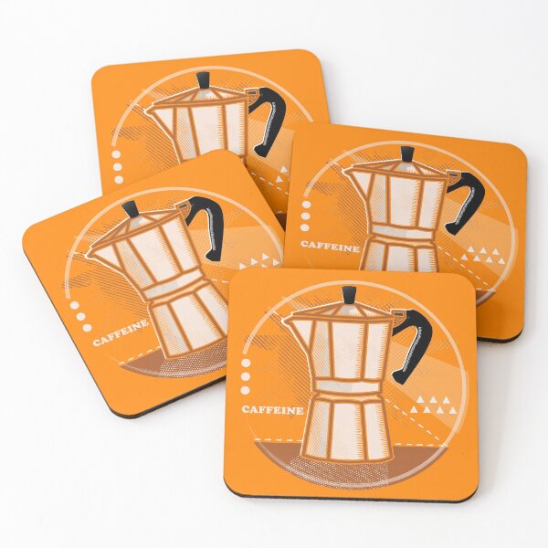 Item preview, Pop art Stovetop Espresso Maker designed and sold by piedaydesigns.