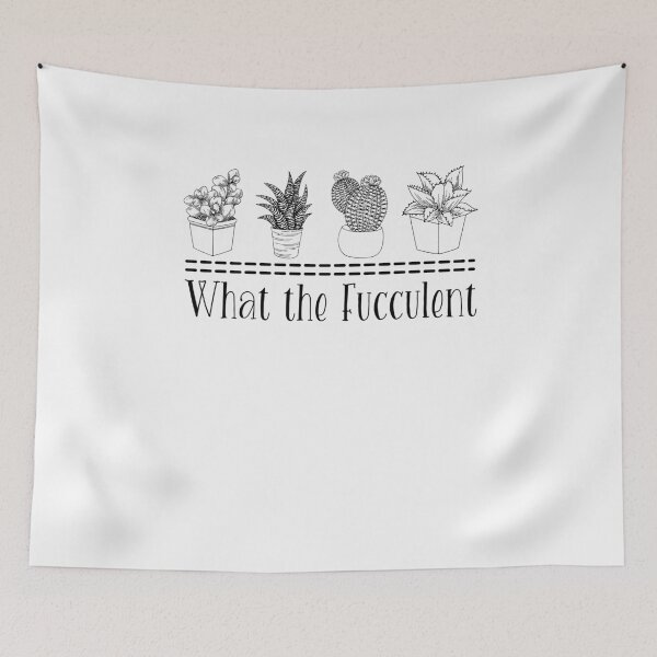 Item preview, What the Fucculent , The Fucculent , Gardening, Succulent designed and sold by VeganAnimal.