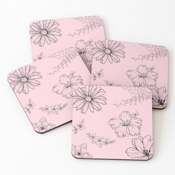 Item preview, Pink Floral Pattern designed and sold by NSdesigns55.
