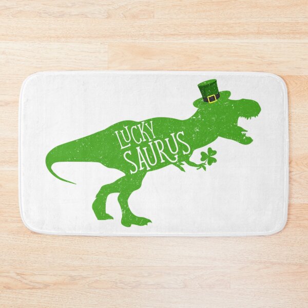 Item preview, Saint Patrick's Lucky T-rex Dinosaur designed and sold by Letters-Art.