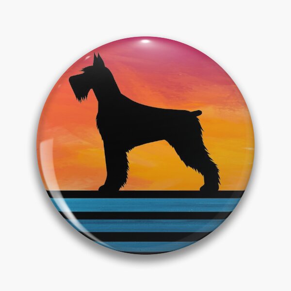 Item preview, funny Giant Schnauzer mom dog lover vintage silhouette Giant Schnauzer owner gifts designed and sold by alaechamlal.