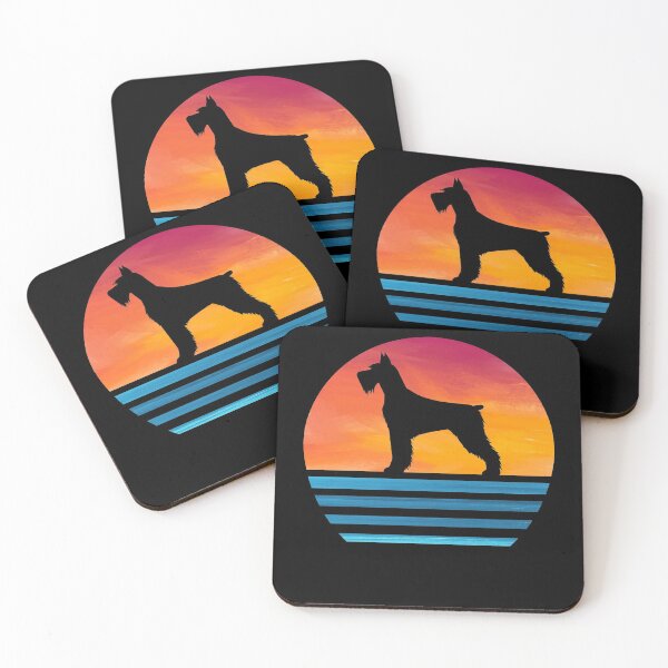 Item preview, funny Giant Schnauzer mom dog lover vintage silhouette Giant Schnauzer owner gifts designed and sold by alaechamlal.