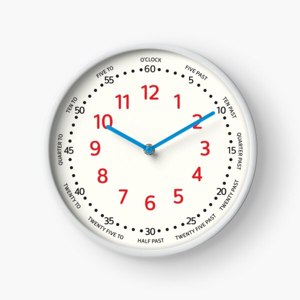 Reloj digital de pared con diseño minimalista - ChicaGeek