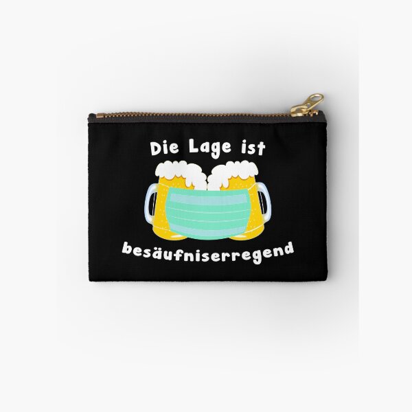 Item preview, The Situation Is Drunken In German Two Beer Glasses With A Corona Mask Be Strong designed and sold by Paulina Vanlife.
