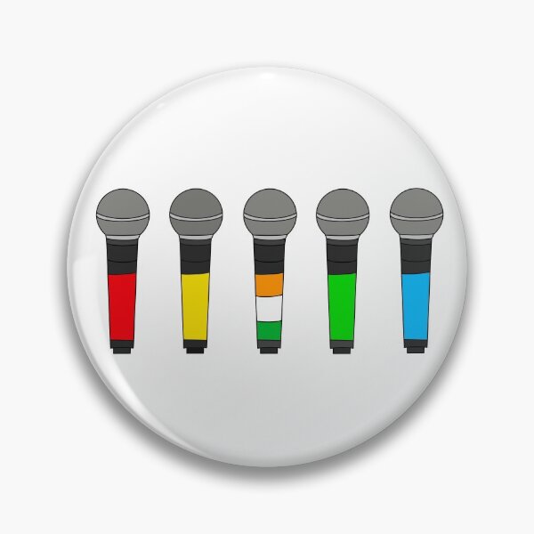 Item preview, One Direction microphones designed and sold by stickers-by-jen.