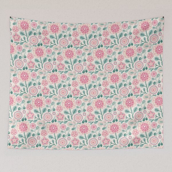 Item preview, Pretty Pink Cute Daisy Flower Garden  designed and sold by flowtojoy.