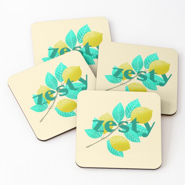 Item preview, Zesty Bright Green and Yellow Lemons with Leaves designed and sold by Pink Mint.