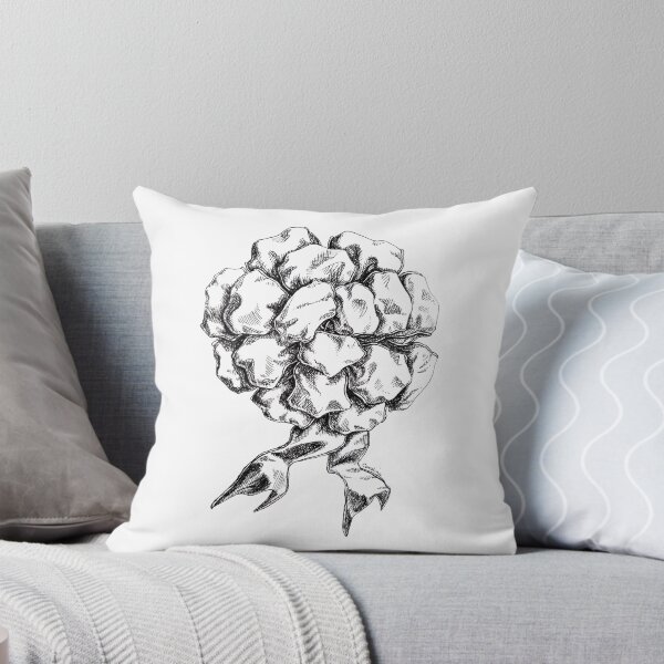 Item preview, Ink drawing - ornate ribbon bow designed and sold by TimeLady's Closet.