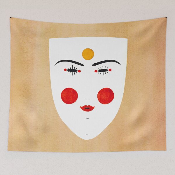 Item preview, Greek Traditional Mask - Boula designed and sold by Ariadne Kritonos.
