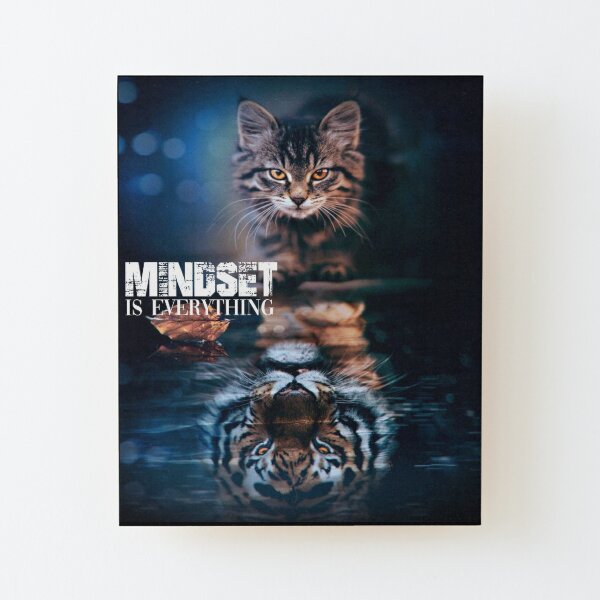 Aufgezogene Drucke: Tiger Katze | Redbubble