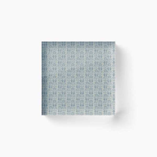 Item preview, toile blue flower design  designed and sold by Broken Antler Designs .