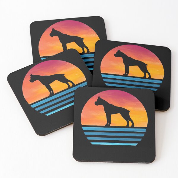 Item preview, funny boxer mom dog lover vintage silhouette boxer dog owner gifts designed and sold by alaechamlal.
