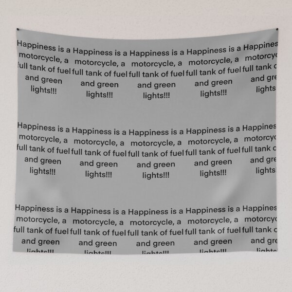 Item preview, Motorbike quote happiness designed and sold by JWebbyR1.