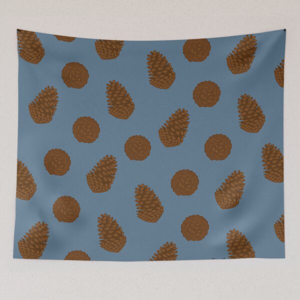 Item preview, Blue Pinecones designed and sold by EmmaLula.