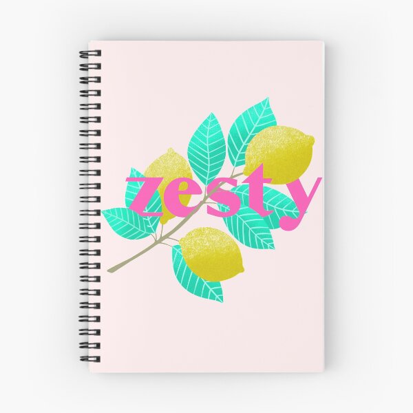 Item preview, Zesty Bright Green, Yellow and Pink Lemons with Leaves designed and sold by Pink Mint.