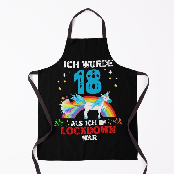 Item preview, 18th Birthday Unicorn Lockdown 18 Years Gift designed and sold by Ibu83.