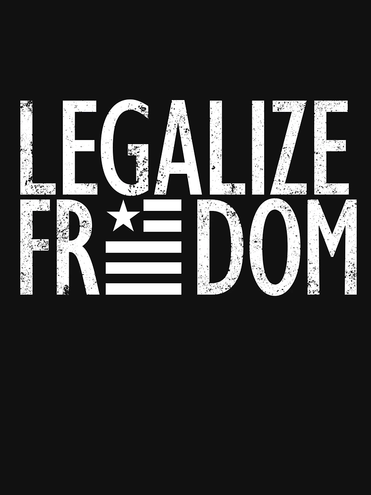 Imagen 6 de 6, Sudadera con capucha oversize prémium con la obra Legalize Freedom Anarcho Capitalism Libertarian Voluntarism Gear, diseñada y vendida por DynamicDesign.