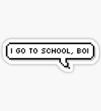 GOT7 - BamBam "I go to school, boi" Sticker