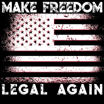 Imagen de la obra Make Freedom Legal Again Anarcho Liberty Legalize Freedom Gear de DynamicDesign