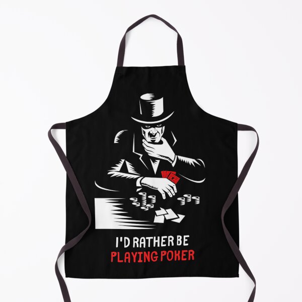 Item preview, I'd rather be playing poker designed and sold by Paw Design.