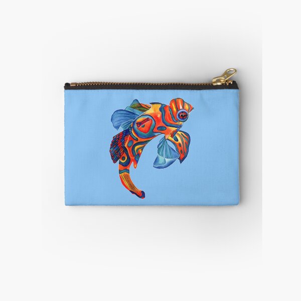Item preview, Mandarin fish, Mandarin dragonet (original watercolour) designed and sold by irinagingercat.